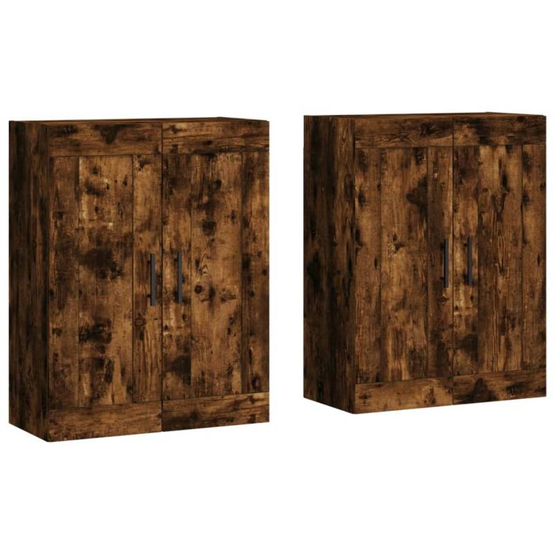 vidaXL Wandschränke 2 Stk Räuchereiche Holzwerkstoff 3198046 vidaXL Wandschränke 2 Stk Räuchereiche Holzwerkstoff 3198046 von VIDAXL