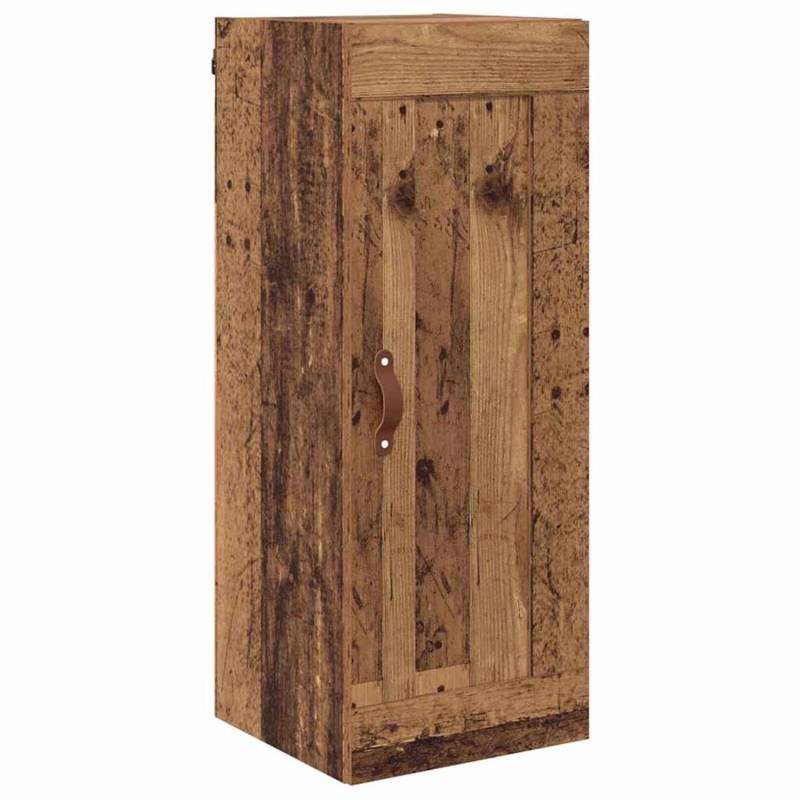 vidaXL Wandschrank Altholz 34,5 x 34 x 90 cm Holzwerkstoff 882433 von VIDAXL