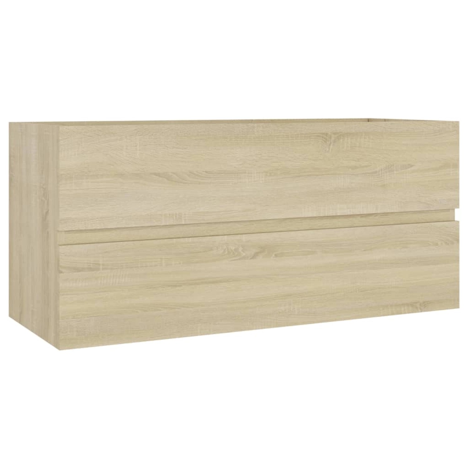 vidaXL Waschbeckenunterschrank Sonoma-Eiche 100x38,5x45 cm vidaXL Waschbeckenunterschrank Sonoma-Eiche 100x38,5x45 cm von VIDAXL