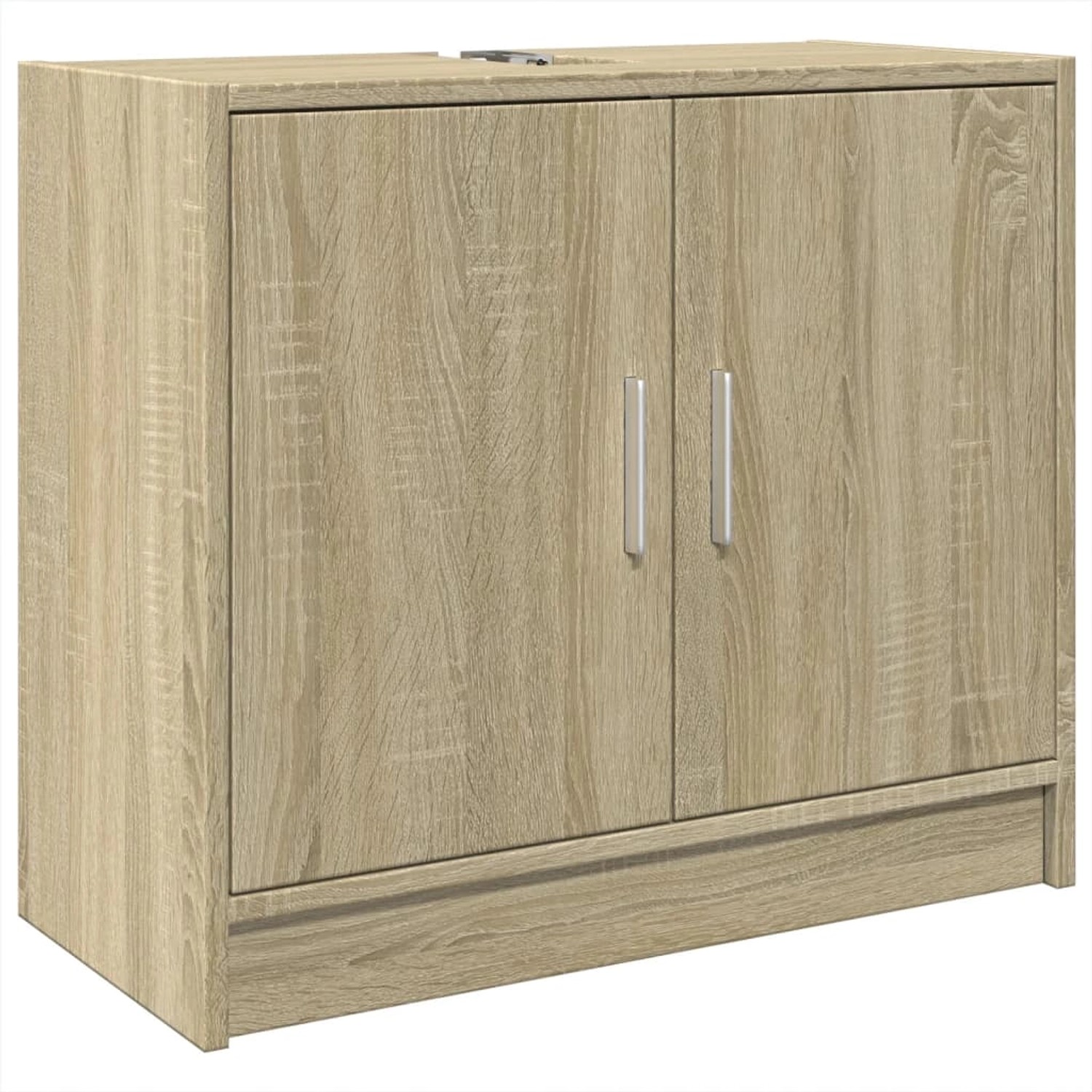 vidaXL Waschbeckenunterschrank Sonoma-Eiche 63x29x55 cm Holzwerkstoff vidaXL Waschbeckenunterschrank Sonoma-Eiche 63x29x55 cm Holzwerkstoff von VIDAXL