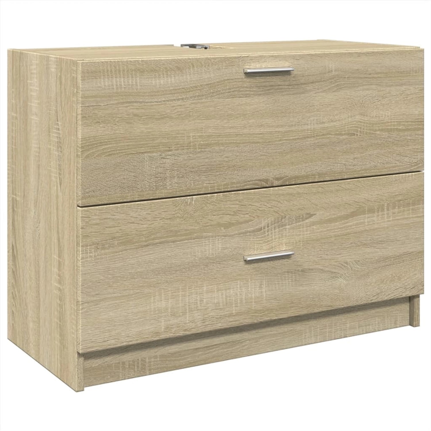 vidaXL Waschbeckenunterschrank Sonoma-Eiche 78x37x59 cm Holzwerkstoff vidaXL Waschbeckenunterschrank Sonoma-Eiche 78x37x59 cm Holzwerkstoff von VIDAXL