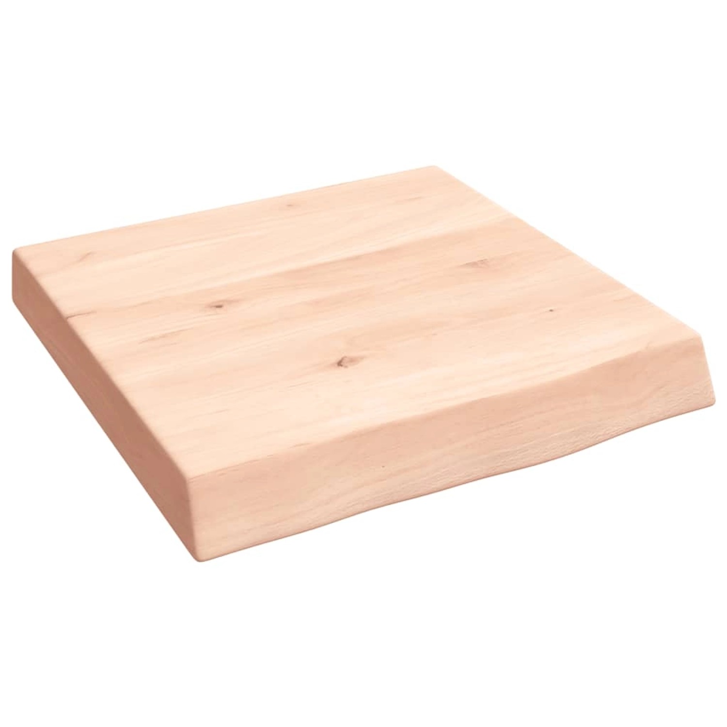 vidaXL Waschtischplatte 40x40x6 cm Massivholz Unbehandelt von VIDAXL