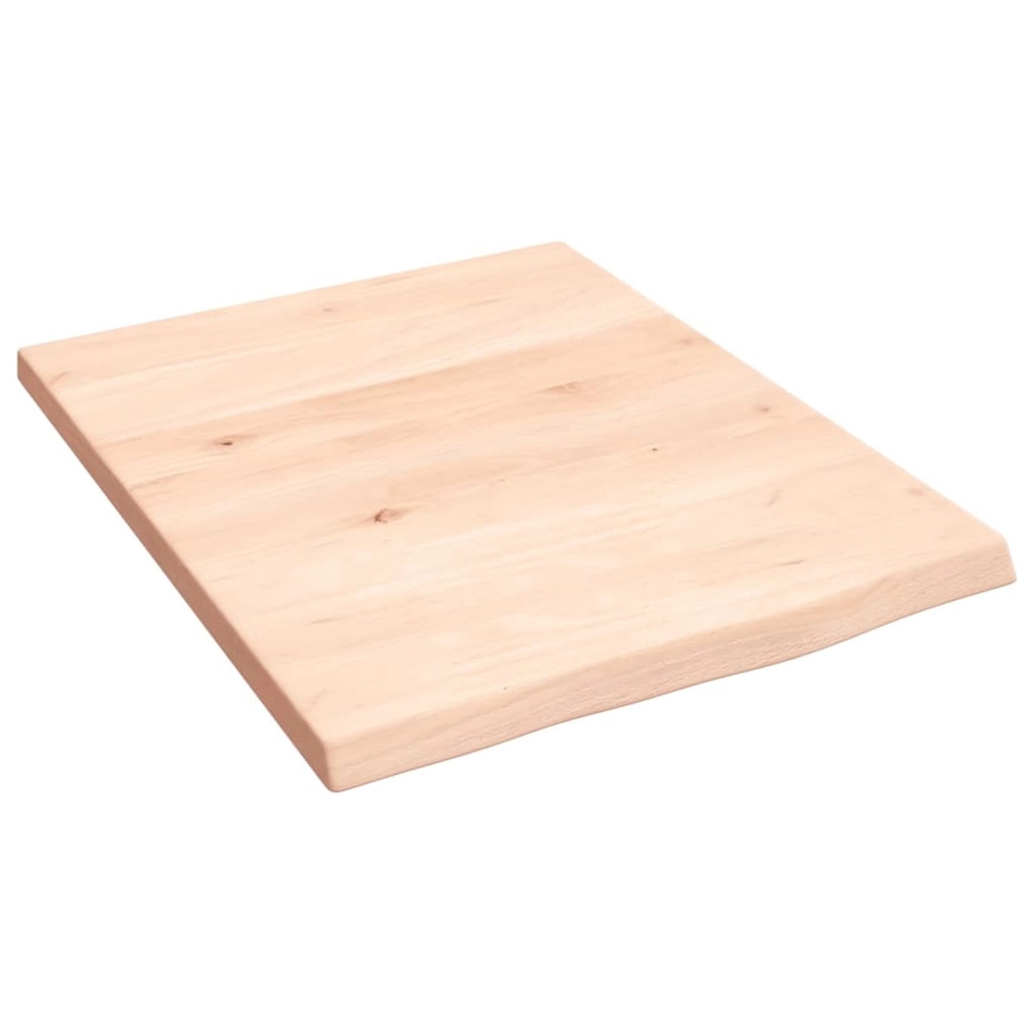 vidaXL Waschtischplatte 40x50x2 cm Massivholz Unbehandelt von VIDAXL