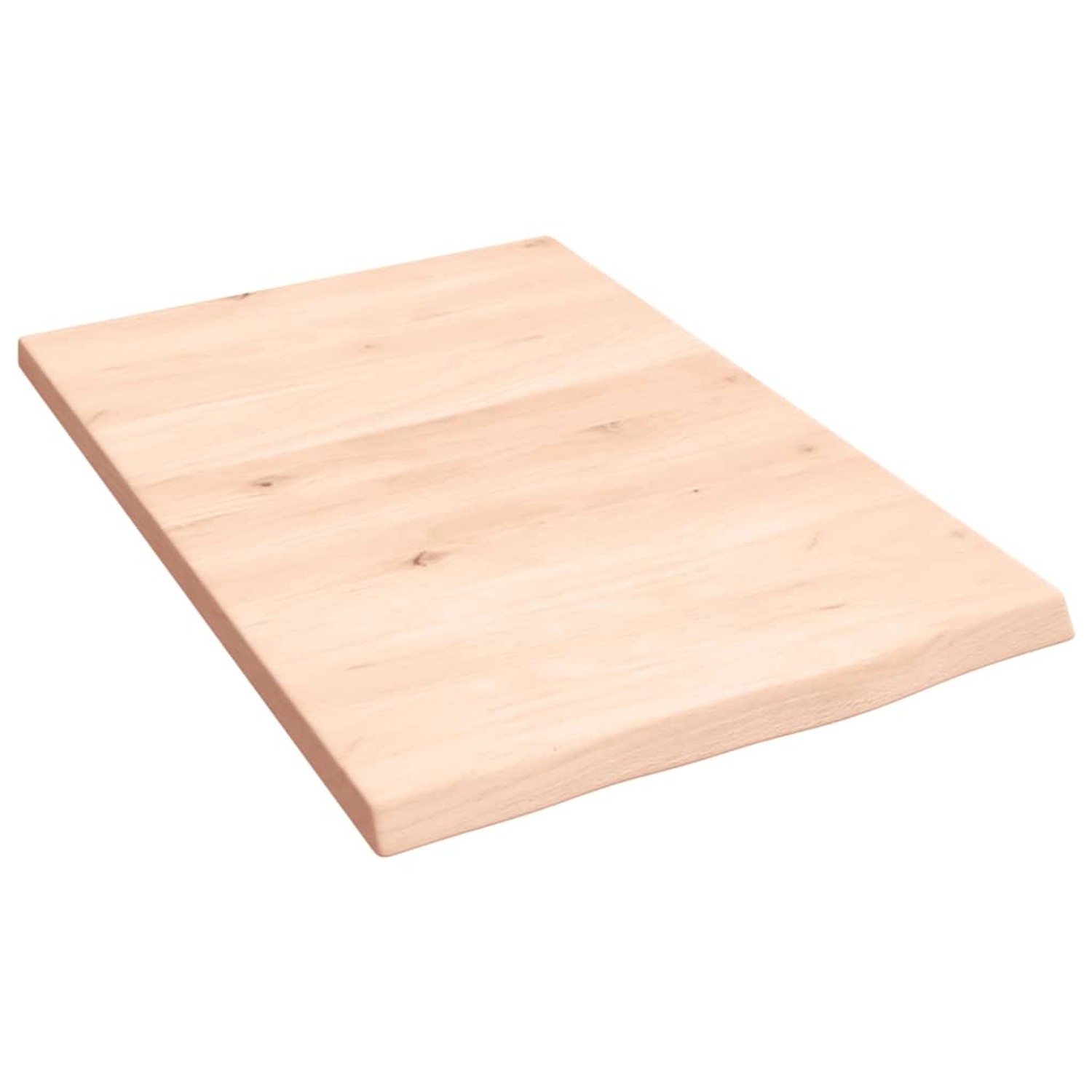 vidaXL Waschtischplatte 40x60x2 cm Massivholz Unbehandelt von VIDAXL