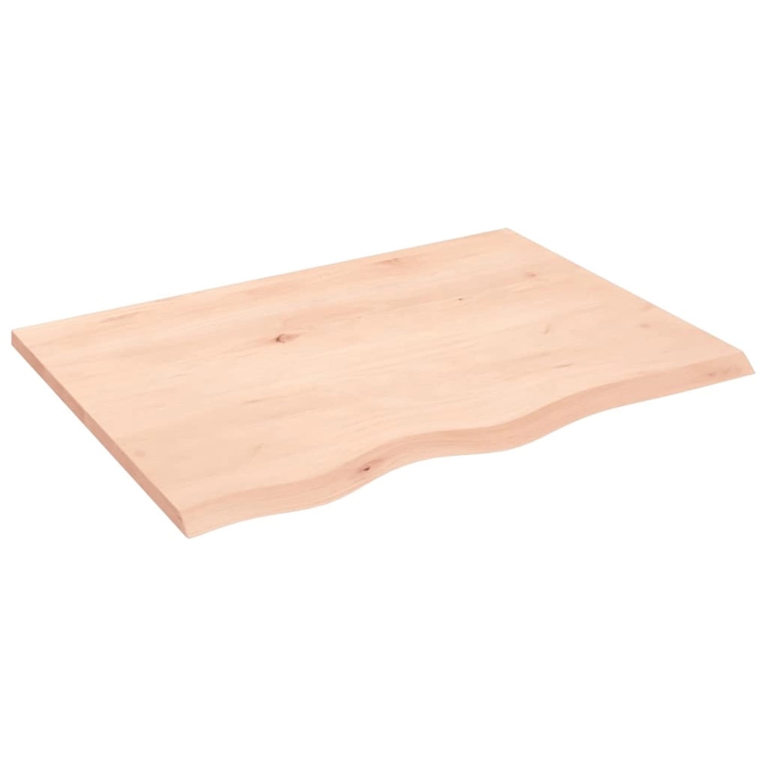 vidaXL Waschtischplatte 80x60x2 cm Massivholz Unbehandelt vidaXL Waschtischplatte 80x60x2 cm Massivholz Unbehandelt von VIDAXL