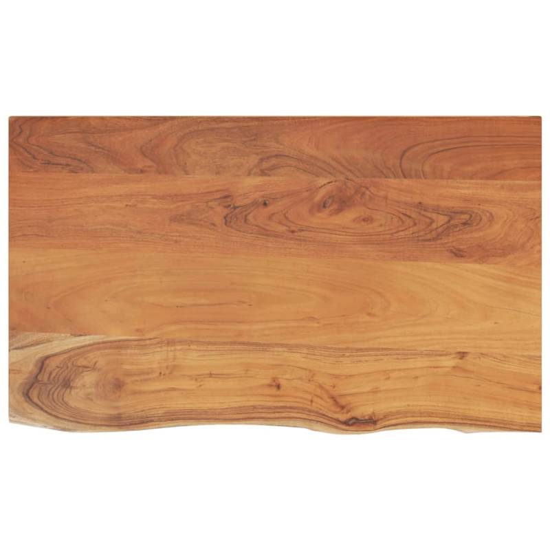 vidaXL Waschtischplatte 90x60x2,5 cm Rechteckig Massivholz Akazie von VIDAXL