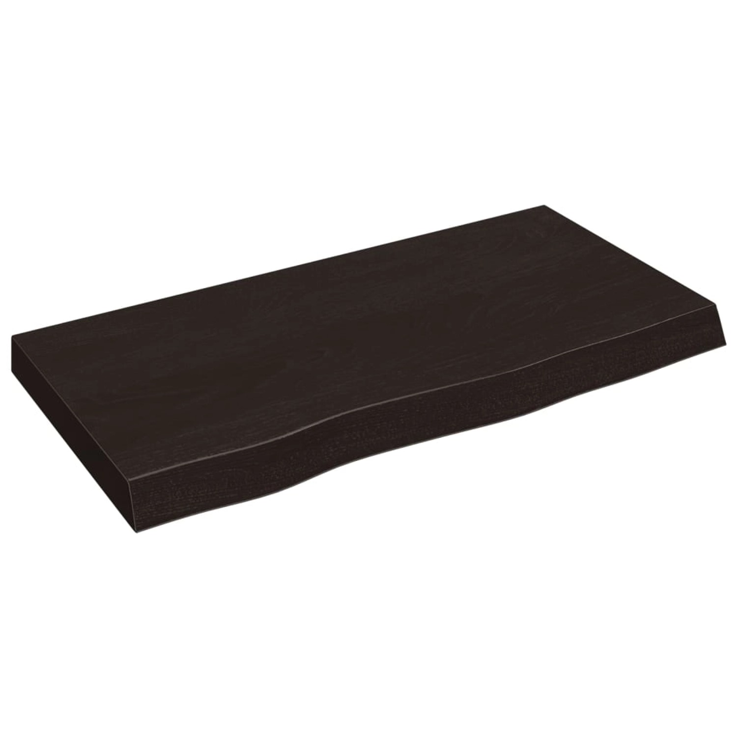 vidaXL Waschtischplatte Dunkelgrau 80x40x6 cm Massivholz Behandelt vidaXL Waschtischplatte Dunkelgrau 80x40x6 cm Massivholz Behandelt von VIDAXL