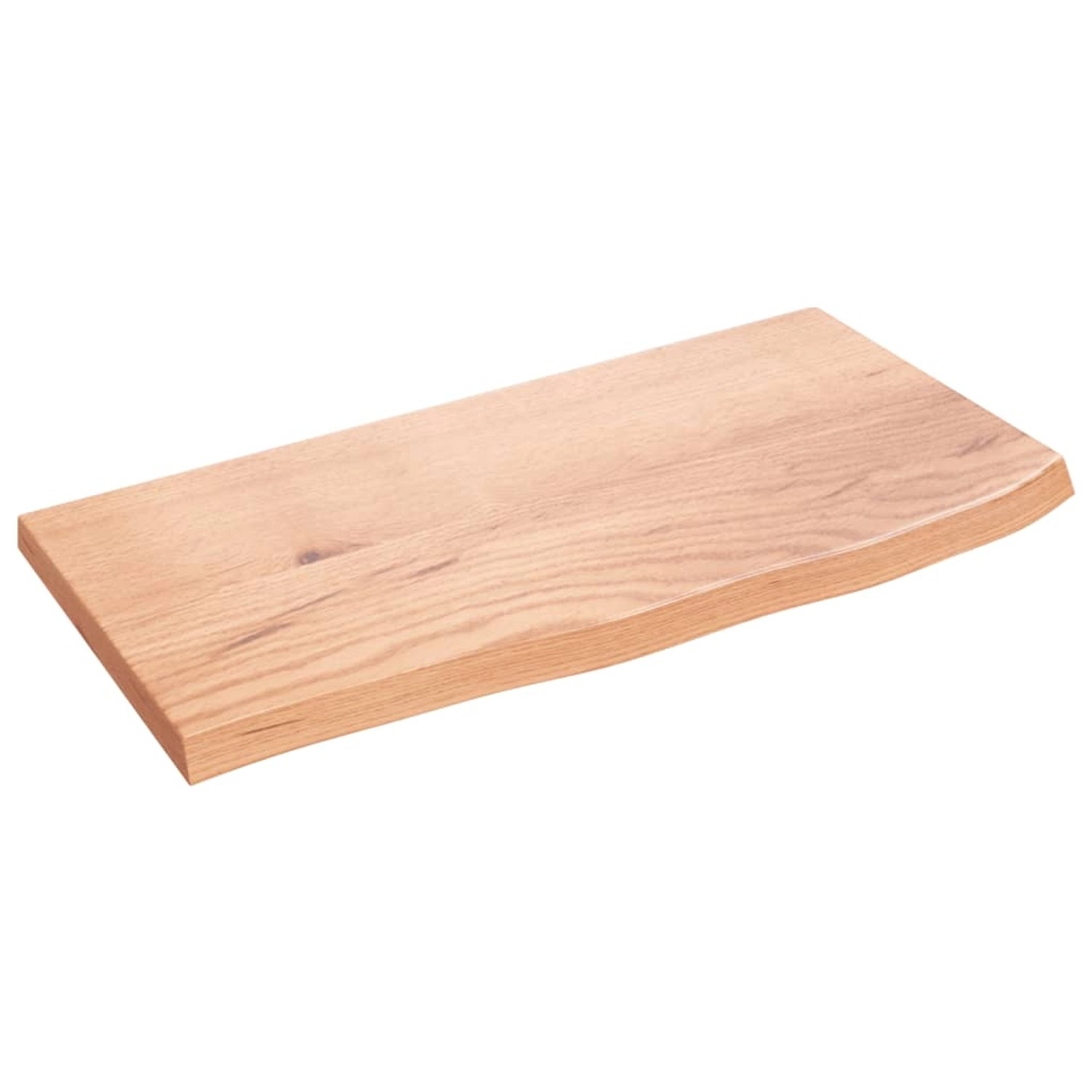 vidaXL Waschtischplatte Hellbraun 60x30x2 cm Massivholz Behandelt von VIDAXL