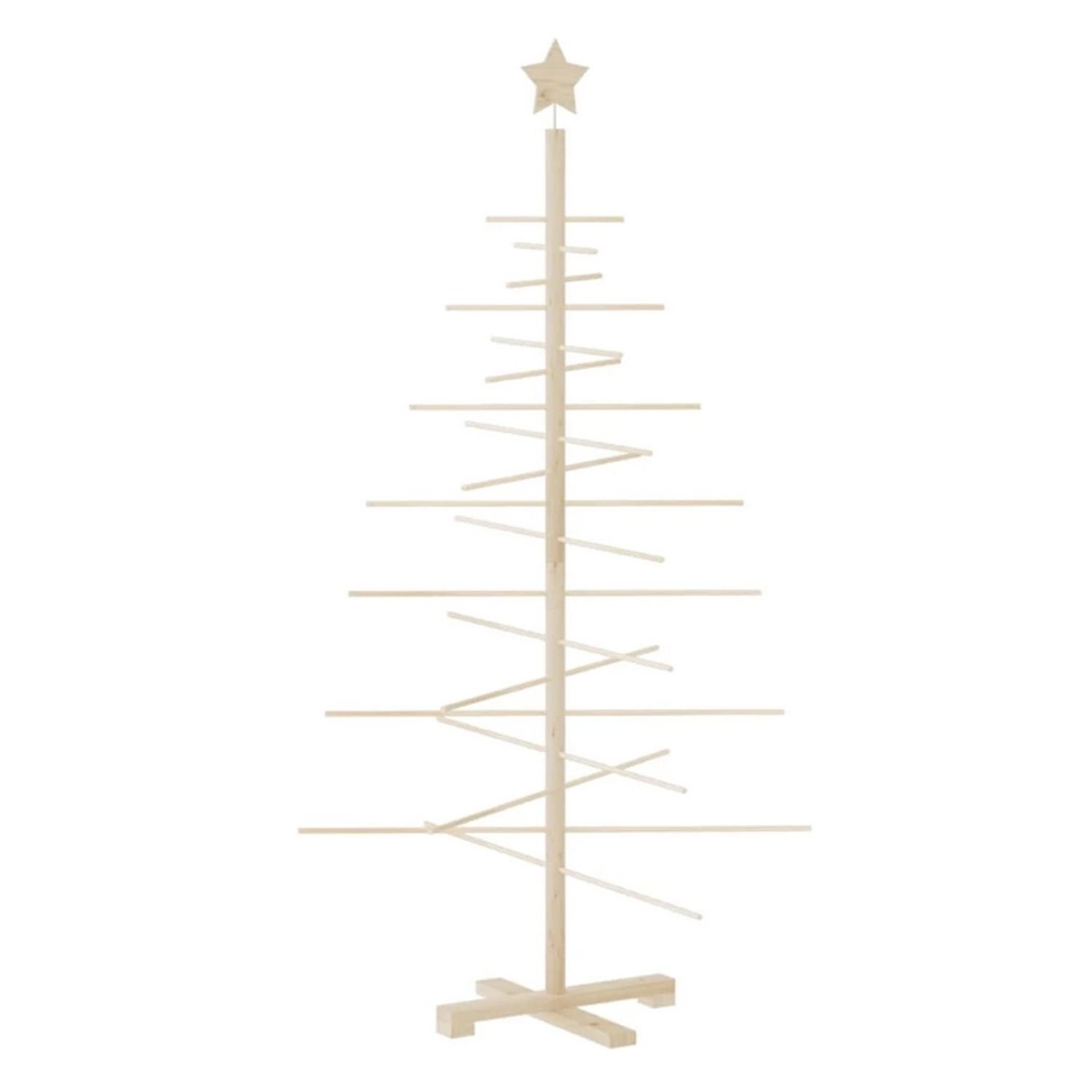 vidaXL Weihnachtsbaum Holz Zum Schmücken 150 cm Massivholz Kiefer vidaXL Weihnachtsbaum Holz Zum Schmücken 150 cm Massivholz Kiefer von VIDAXL