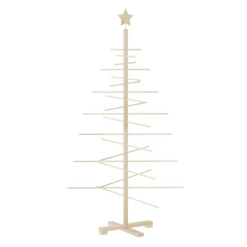 vidaXL Weihnachtsbaum Holz Zum Schmücken 150 cm Massivholz Kiefer vidaXL Weihnachtsbaum Holz Zum Schmücken 150 cm Massivholz Kiefer von VIDAXL