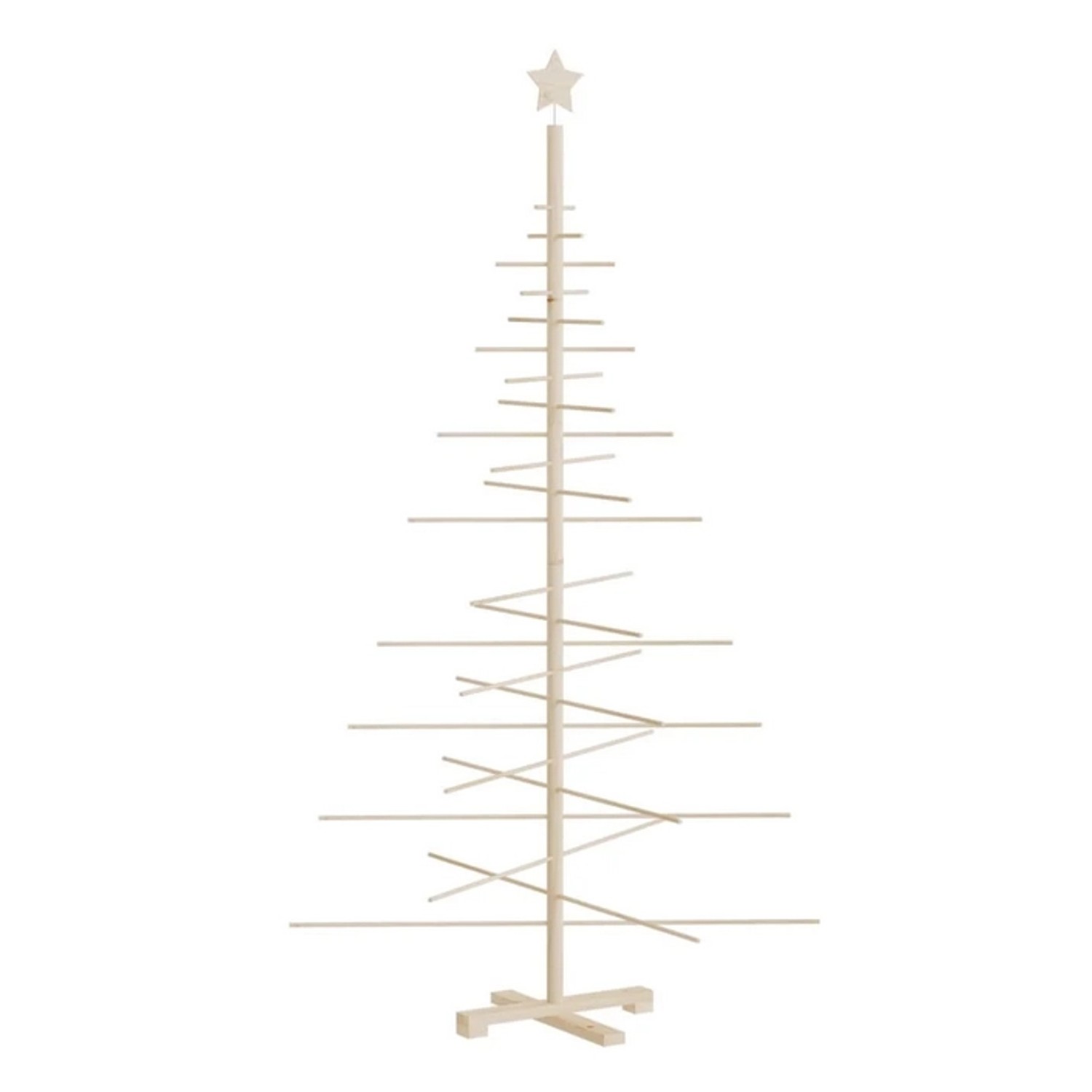 vidaXL Weihnachtsbaum Holz Zum Schmücken 180 cm Massivholz Kiefer vidaXL Weihnachtsbaum Holz Zum Schmücken 180 cm Massivholz Kiefer von VIDAXL