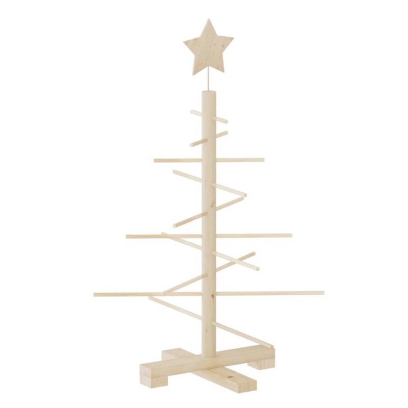 vidaXL Weihnachtsbaum Holz Zum Schmücken 75 cm Massivholz Kiefer vidaXL Weihnachtsbaum Holz Zum Schmücken 75 cm Massivholz Kiefer von VIDAXL