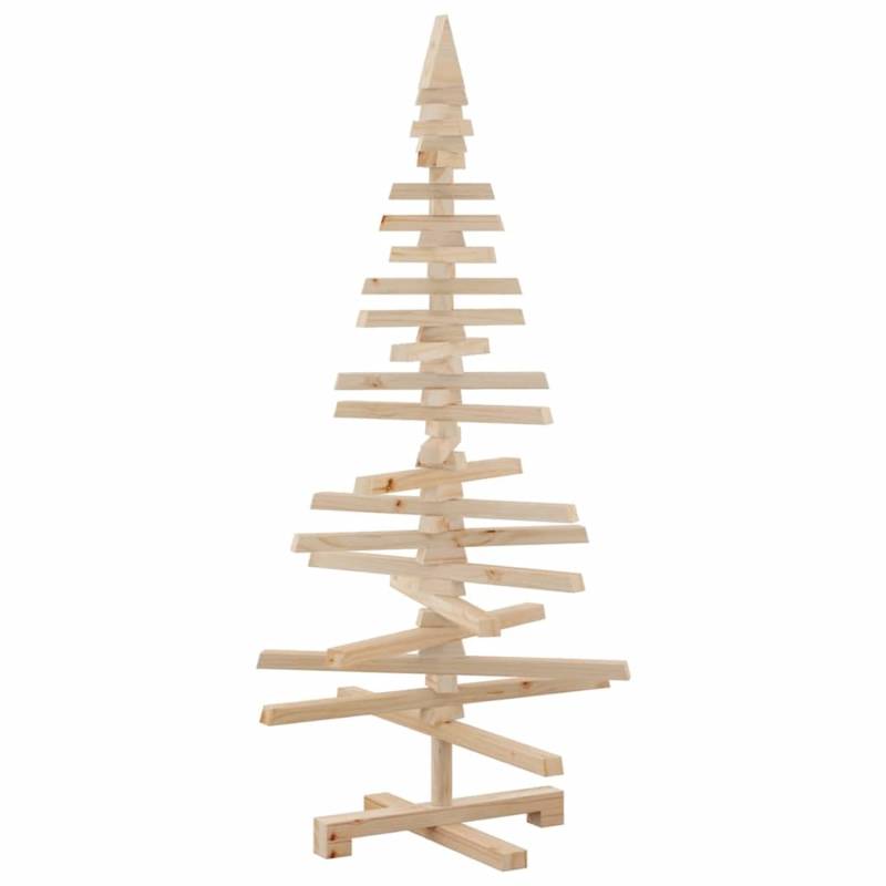vidaXL Weihnachtsbaum Holz zum Schmücken 120 cm Massivholz Kiefer 357995 vidaXL Weihnachtsbaum Holz zum Schmücken 120 cm Massivholz Kiefer 357995 von VIDAXL