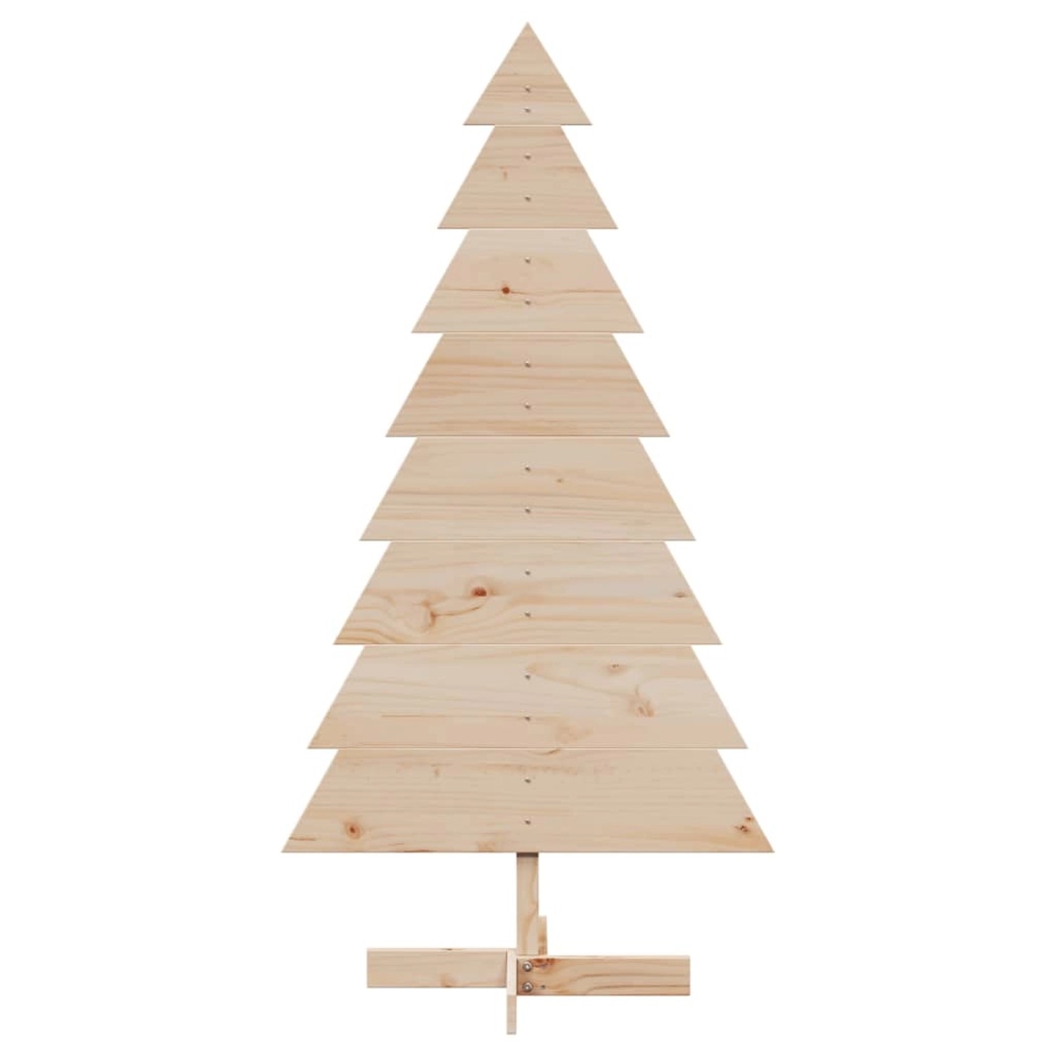 vidaXL Weihnachtsbaum Holz zum Schmücken 150 cm Massivholz Kiefer 858192 vidaXL Weihnachtsbaum Holz zum Schmücken 150 cm Massivholz Kiefer 858192 von VIDAXL