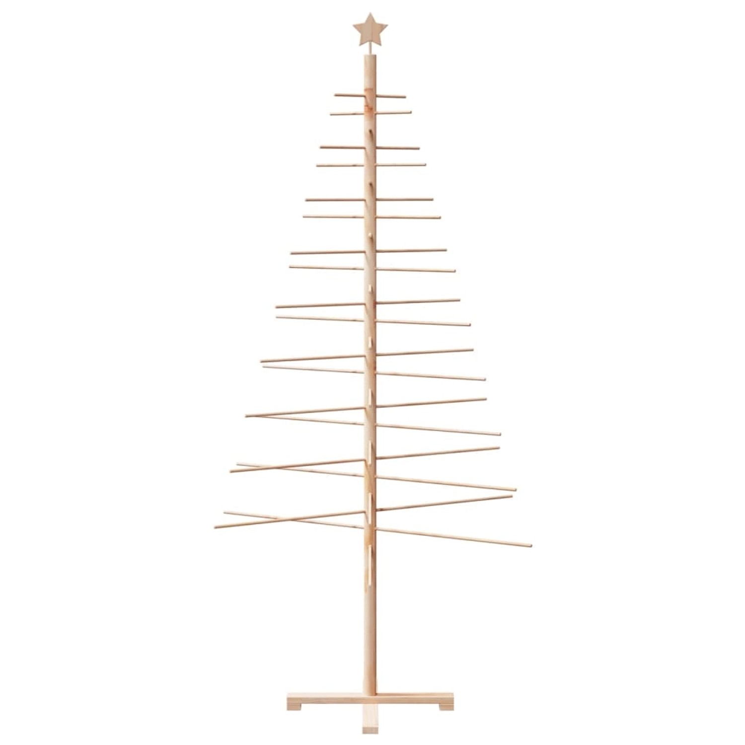 vidaXL Weihnachtsbaum Holz zum Schmücken 210 cm Massivholz Kiefer 4019695 vidaXL Weihnachtsbaum Holz zum Schmücken 210 cm Massivholz Kiefer 4019695 von VIDAXL