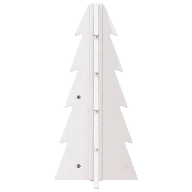 vidaXL Weihnachtsbaum Holz zum Schmücken 49 cm Massivholz Kiefer 858175 von VIDAXL