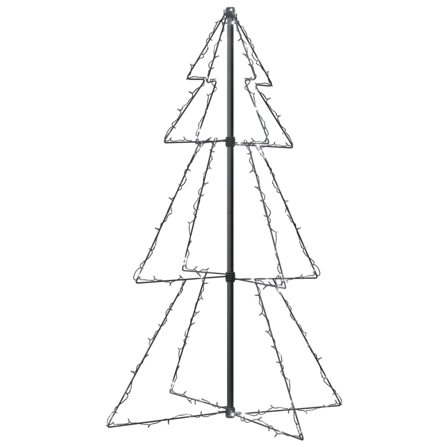 vidaXL Weihnachtsbaum Kegelform 160 LEDs Indoor Outdoor 78x120 cm Modell 1 vidaXL Weihnachtsbaum Kegelform 160 LEDs Indoor Outdoor 78x120 cm Modell 1 von VIDAXL