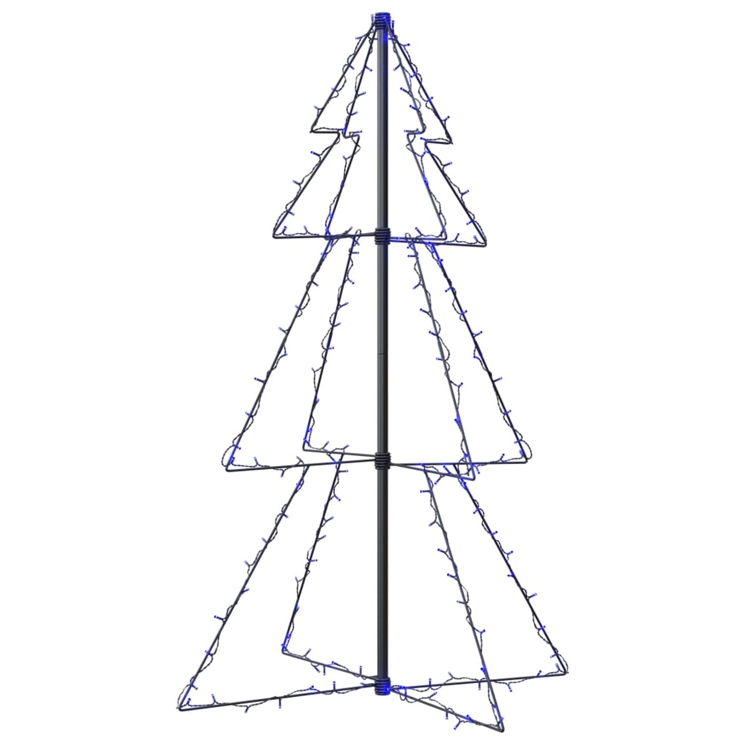 vidaXL Weihnachtsbaum Kegelform 160 LEDs Indoor Outdoor 78x120 cm Modell 2 vidaXL Weihnachtsbaum Kegelform 160 LEDs Indoor Outdoor 78x120 cm Modell 2 von VIDAXL