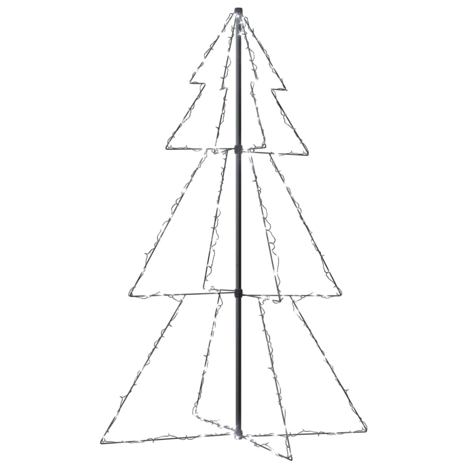 vidaXL Weihnachtsbaum Kegelform 200 LEDs Indoor Outdoor 98x150 cm Modell 1 vidaXL Weihnachtsbaum Kegelform 200 LEDs Indoor Outdoor 98x150 cm Modell 1 von VIDAXL
