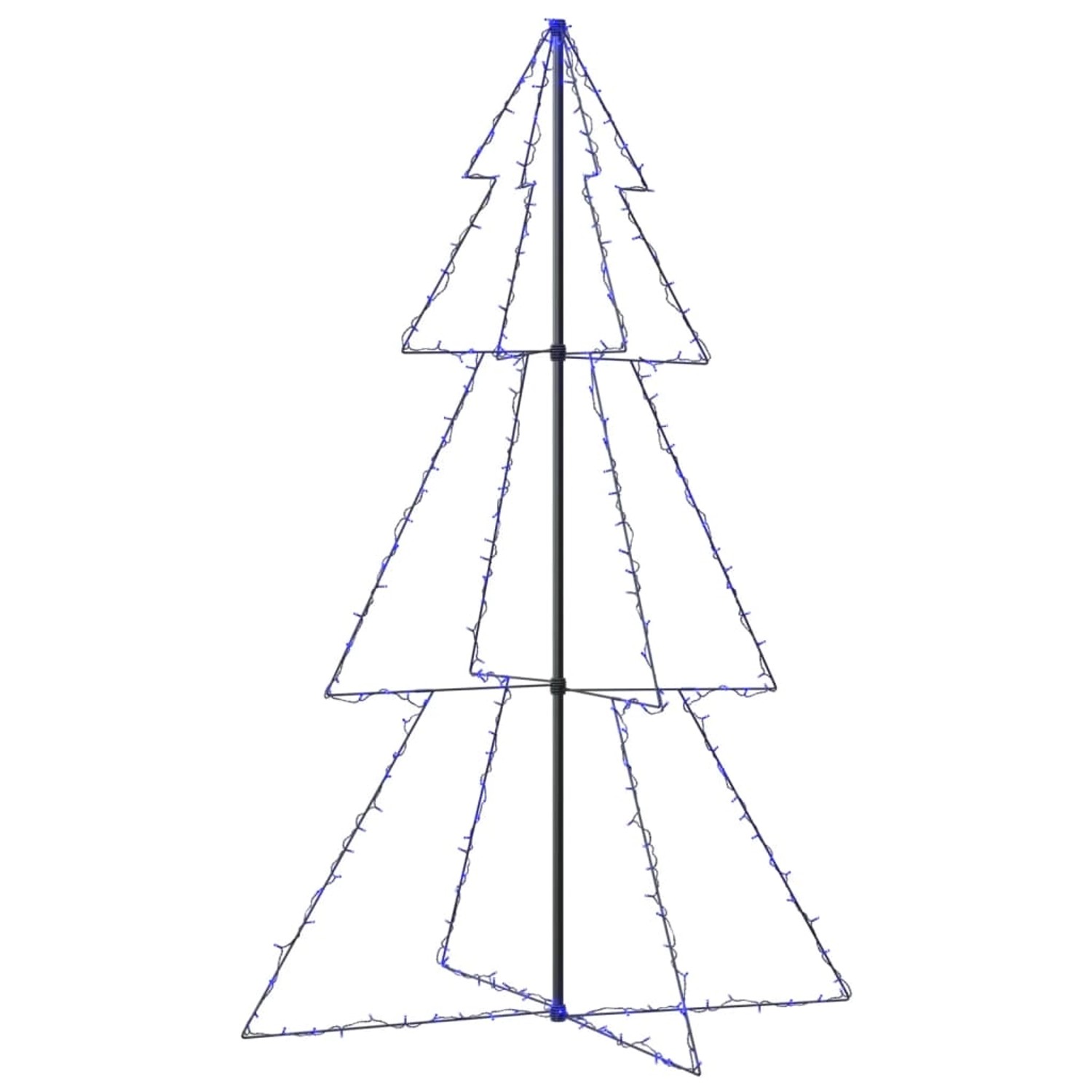 vidaXL Weihnachtsbaum Kegelform 240 LEDs Indoor und Outdoor 118x180 cm Modell 3 vidaXL Weihnachtsbaum Kegelform 240 LEDs Indoor und Outdoor 118x180 cm Modell 3 von VIDAXL
