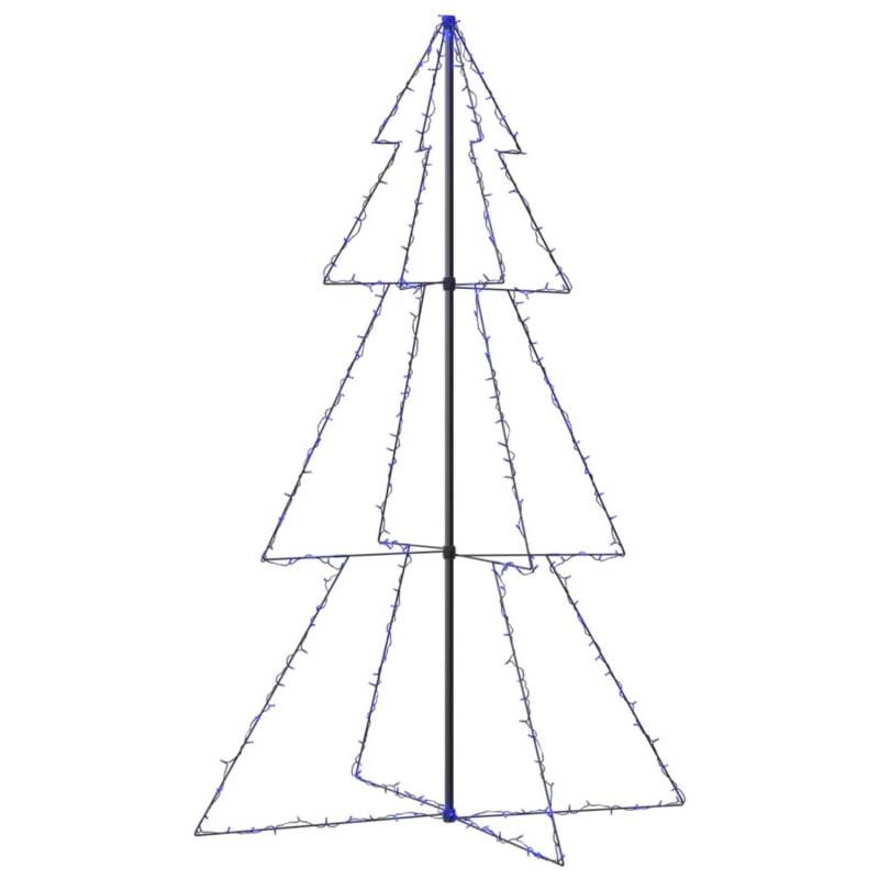 vidaXL Weihnachtsbaum Kegelform 240 LEDs Indoor und Outdoor 118x180 cm Modell 3 von VIDAXL