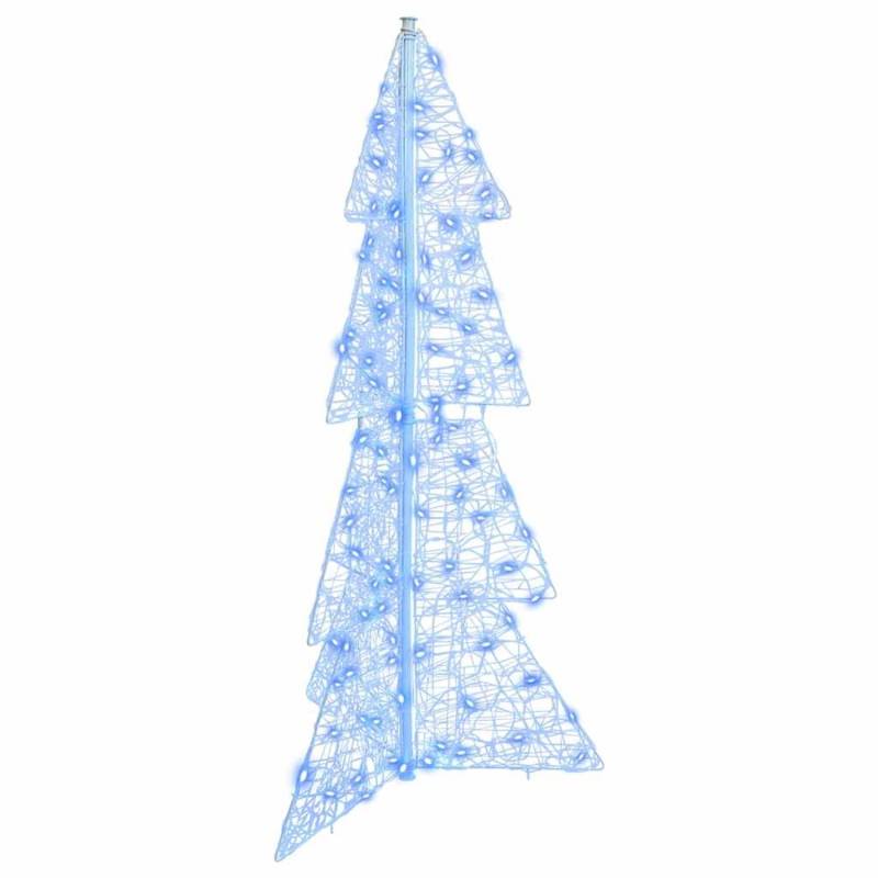 vidaXL Weihnachtsbaum mit 100 LEDs Blau 120 cm Acryl 42019204 vidaXL Weihnachtsbaum mit 100 LEDs Blau 120 cm Acryl 42019204 von VIDAXL