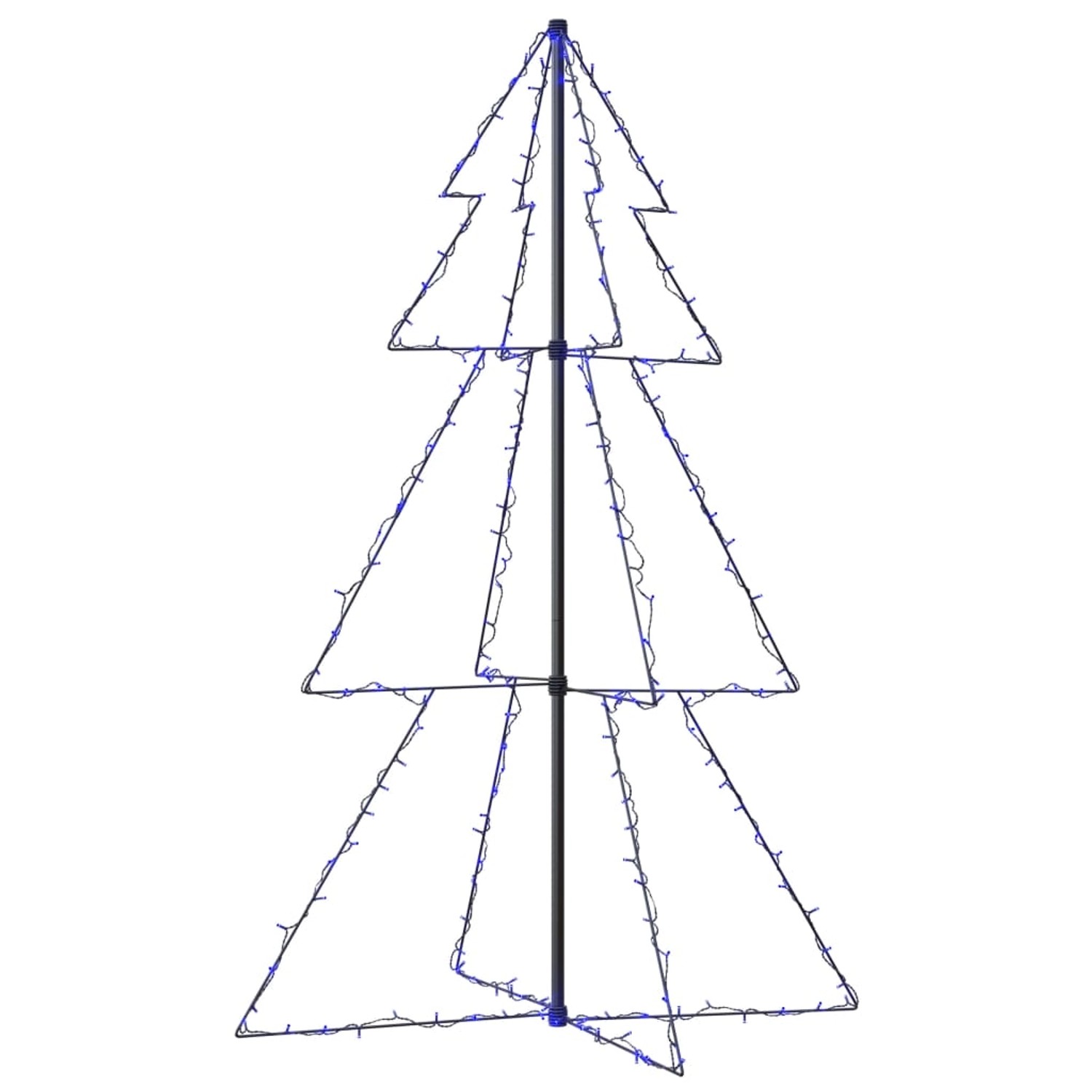 vidaXL Weihnachtskegelbaum 200 LEDs Indoor Outdoor 98x150 cm vidaXL Weihnachtskegelbaum 200 LEDs Indoor Outdoor 98x150 cm von VIDAXL
