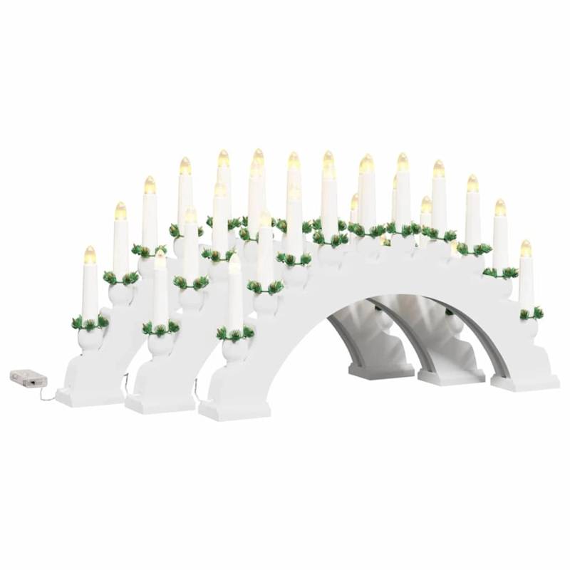 vidaXL Weihnachtskerzenbogen mit 10 LED Kerzen 3 Stk Weiß 42019710 vidaXL Weihnachtskerzenbogen mit 10 LED Kerzen 3 Stk Weiß 42019710 von VIDAXL