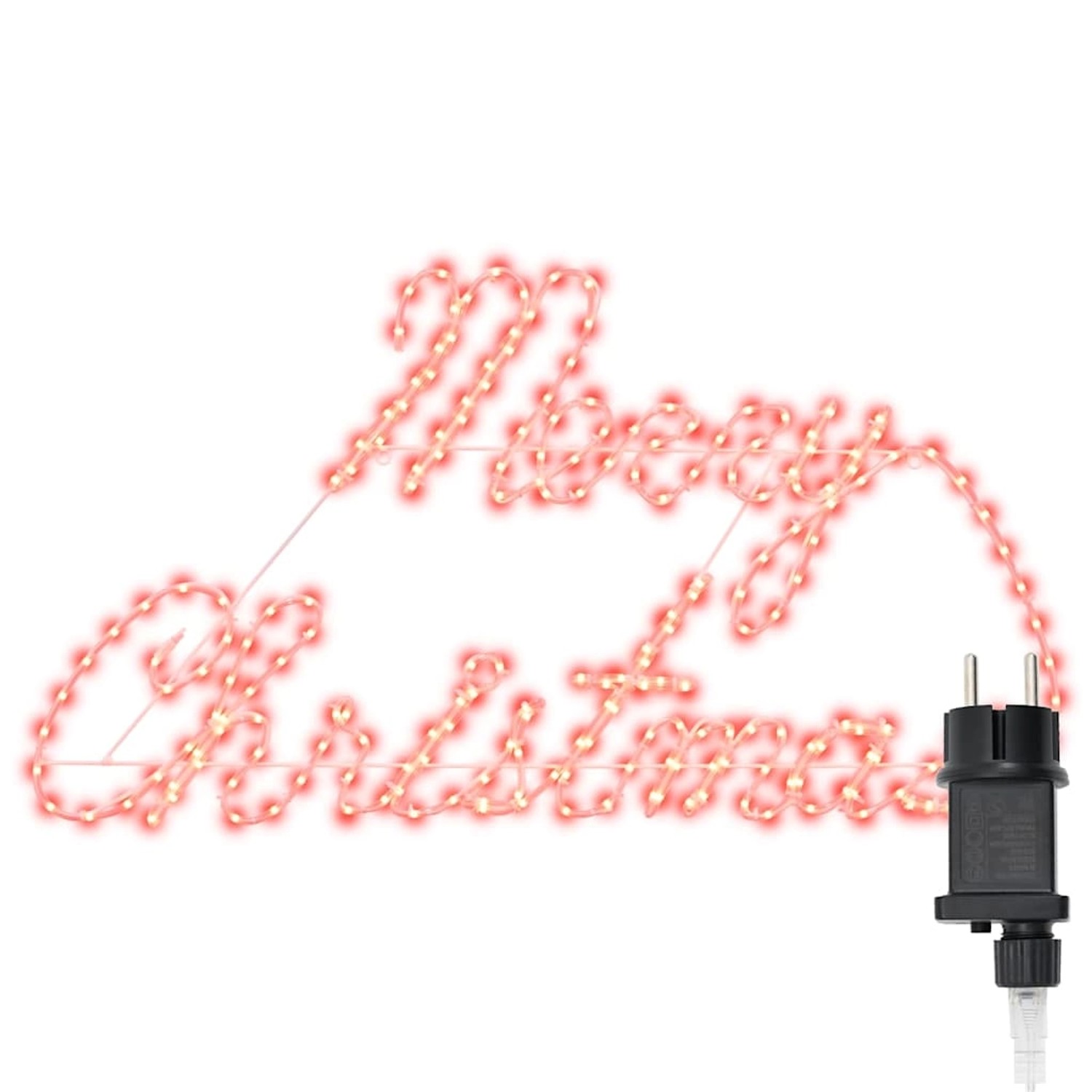 vidaXL Weihnachtsschild mit 216 LEDs Rot 99 x 55 x 13 cm Eisen 42018961 vidaXL Weihnachtsschild mit 216 LEDs Rot 99 x 55 x 13 cm Eisen 42018961 von VIDAXL