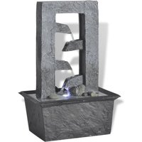 Zimmerbrunnen mit LED-Licht Polyresin Vidaxl von VIDAXL