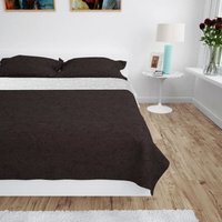 vidaXL Zweiseitige Tagesdecke Gesteppt 170 x 210 cm Creme und Braun vidaXL Zweiseitige Tagesdecke Gesteppt 170 x 210 cm Creme und Braun von VIDAXL