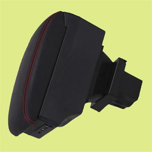 VIDOJI Armlehnen Dual Layer Storage Armlehne Box Mit USB-Schnittstelle Auto Mittelkonsole Armlehne Box Für SEAT Für Arona von VIDOJI