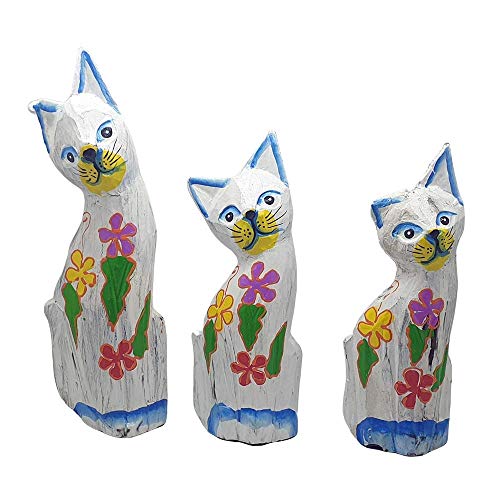 VIE Katzenschnitzen Set, Weiß, One Size VIE Katzenschnitzen Set, Weiß, One Size von VIE