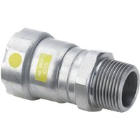 Viega Italia Srl - Viega Übergangsstück mit sc Megapress g 4611 in 1 Zoll x R1 Stahl Zn-Ni besch. von VIEGA ITALIA SRL