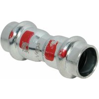 Viega Italia Srl - Viega Prestabo-Muffe ø 15mm i/i mit SC-Contur Modell 1115 Präzisonsstahl 557980 von VIEGA ITALIA SRL