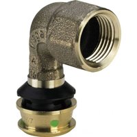 Pressfitting Viega Raxofix 5314.11 Übergangsbogen 90 Grad 32mm x 1' ig von VIEGA