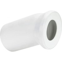 Klosett-Anschlussbogen 3813 22 5 Grad DN100x360 mm weiß - Viega von VIEGA