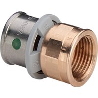 Pressfitting Viega Sanfix p 2112 Übergangsmuffe 25mm x 1' ig von VIEGA