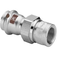 Viega - Verschraubung mit sc Temponox 1762 in 22mmxRp1 Stahl nichtrostend von VIEGA