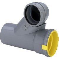 Viega Abzweig ViegaSWIFT 8092 284497 mit WC-Anschlussbogen DN 100 von VIEGA
