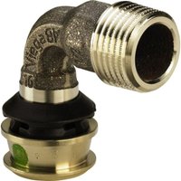 Pressfitting Viega Raxofix 5314 Übergangsbogen 90 Grad 32mm x 1" AG von VIEGA