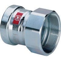 Viega - Prestabo Übergangsstück 630041 88,9 mm x Rp 3, Stahl unlegiert, SC-Contur, Mehrkant von VIEGA