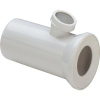 Klosett-Anschluss-Stutzen 3815 2 dn 100x175 m Anschl 50 mm weiß - Viega von VIEGA