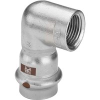 Viega - Winkel 90 Grad mit sc Temponox 1714.2 in 28mmxRp1 Stahl nichtrostend Viega - Winkel 90 Grad mit sc Temponox 1714.2 in 28mmxRp1 Stahl nichtrostend von VIEGA