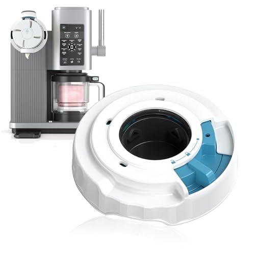 Swirlpresse für Ninja Swirl von CREAMi Eismaschine Zubehör, wiederverwendbare Presse für Ninja NC700 NC701, für Ninja Creami Ersatzteile 473 ml Eisbehälter Presse von VIEOAGEO