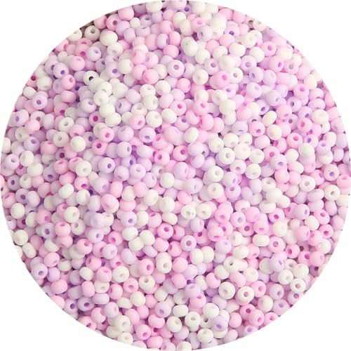 2/3/4.0mm Solid Color Mineral Frosted Glass Rice Beads Premium DIY Jewelry (Bracelets/Necklaces/Earrings) Accessories-MX6-4.0mm about 160pcs von VIEPGJ