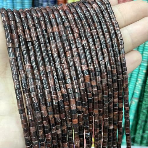 2 * 3.0mM Flat Cylinder Agates Lapis Lazuli Tiger Eye Jaspers Tube Spacer Beads For Jewelry Making Diy Bracelet Natural Stone-Red Tiger eye-2X3.0mm 150pcs 2 * 3.0mM Flat Cylinder Agates Lapis Lazuli Tiger Eye Jaspers Tube Spacer Beads For Jewelry Making Diy Bracelet Natural Stone-Red Tiger eye-2X3.0mm 150pcs von VIEPGJ