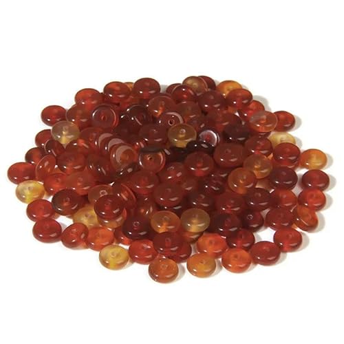 2 * 6MM Natural Stone Spacer Beads Agates Tiger Eye Jades Heishi Flat Clips Shape Loose Bead For Jewelry DIY Bracelet Necklace-NO.11 Red Agate-2x6mm about 50pcs 2 * 6MM Natural Stone Spacer Beads Agates Tiger Eye Jades Heishi Flat Clips Shape Loose Bead For Jewelry DIY Bracelet Necklace-NO.11 Red Agate-2x6mm about 50pcs von VIEPGJ