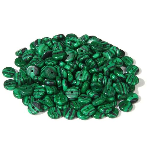2 * 6MM Natural Stone Spacer Beads Agates Tiger Eye Jades Heishi Flat Clips Shape Loose Bead For Jewelry DIY Bracelet Necklace-NO.22 Malachite-2x6mm about 80pcs 2 * 6MM Natural Stone Spacer Beads Agates Tiger Eye Jades Heishi Flat Clips Shape Loose Bead For Jewelry DIY Bracelet Necklace-NO.22 Malachite-2x6mm about 80pcs von VIEPGJ
