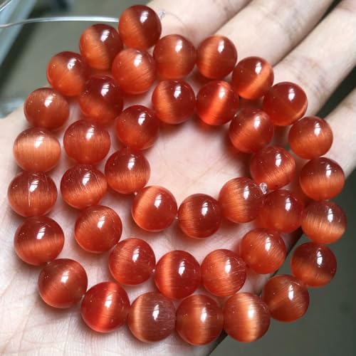 4/6/8/10/12 mm rosafarbene Katzenaugen-Opalperle, Naturstein, Glas, lose Perlen zur Schmuckherstellung, DIY-Armbänder, Zubehör, 15 Zoll, rot, 6 mm, 61 Perlen 4/6/8/10/12 mm rosafarbene Katzenaugen-Opalperle, Naturstein, Glas, lose Perlen zur Schmuckherstellung, DIY-Armbänder, Zubehör, 15 Zoll, rot, 6 mm, 61 Perlen von VIEPGJ